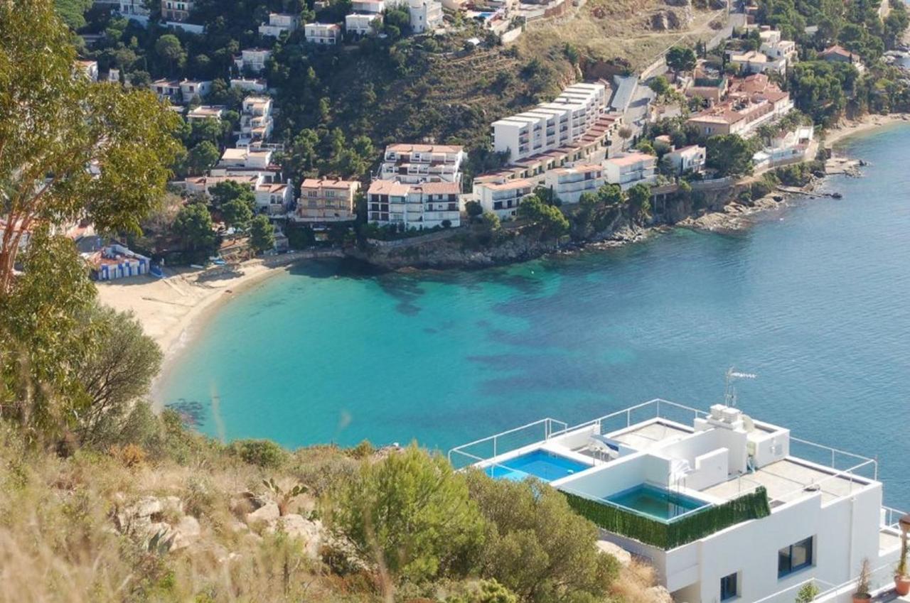 Breathtaking Costabrava Seaview Apartment 5M Beach - Casa Artevida Roses Exteriér fotografie