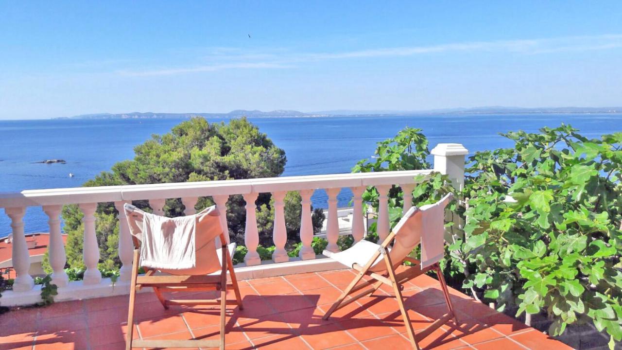 Breathtaking Costabrava Seaview Apartment 5M Beach - Casa Artevida Roses Exteriér fotografie